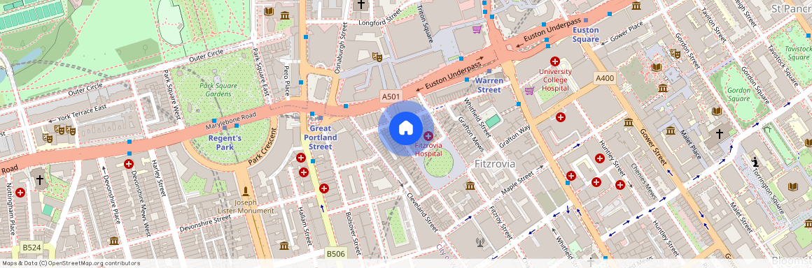 Conway Street, Fitzrovia & Covent Garden, W1T