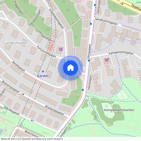 Ladugårdsgärdet, Stockholm, Rindögatan 50