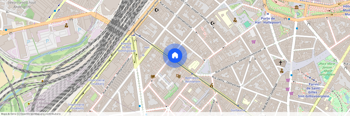 Rue Théodore Verhaegen 165 4, 1060 Saint-Gilles