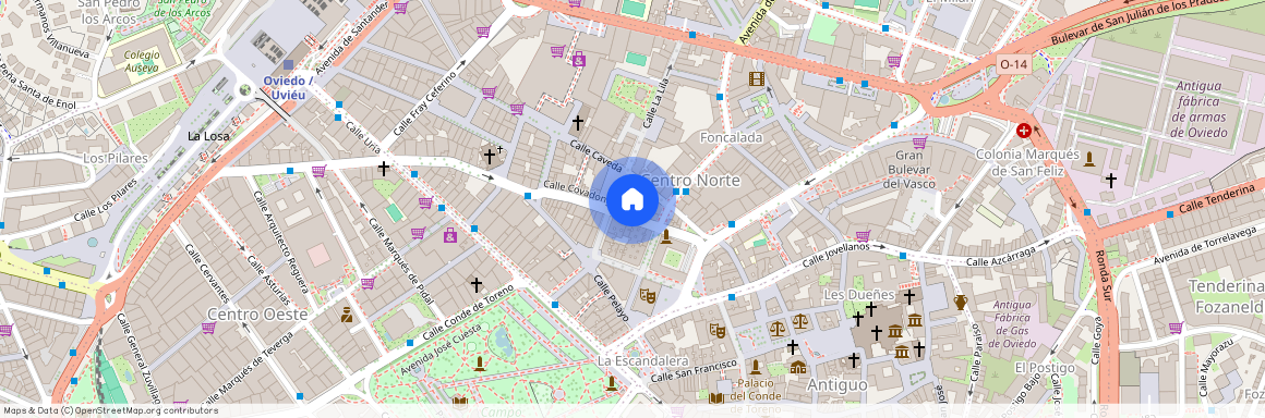 Salesas-Foncalada-Campoamor, Oviedo