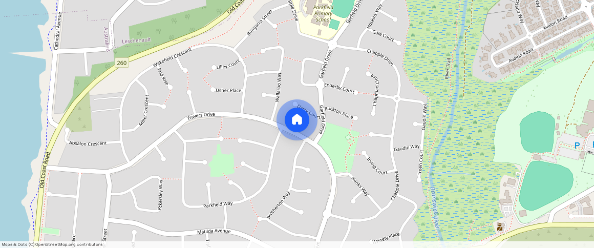 ** Travers Drive, Australind, WA, 6233