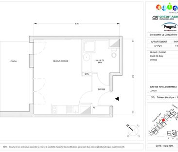 location Appartement T1 DE 26.83m² À TOULOUSE - Photo 3