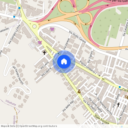 Villabate, Via Solferino