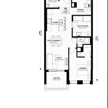 1 CH - 1 SDB - Gatineau - $1,890 /mo - Photo 4