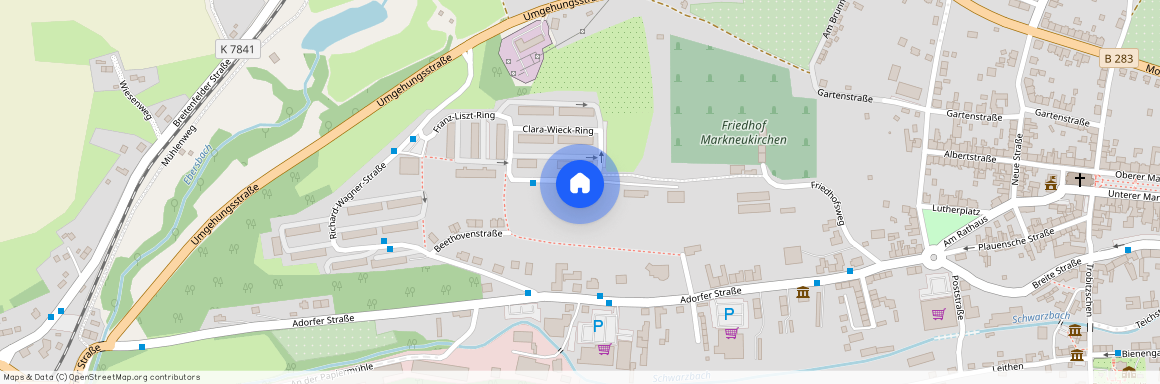 Clara-Wieck-Ring 26, 08258 Sachsen - Markneukirchen