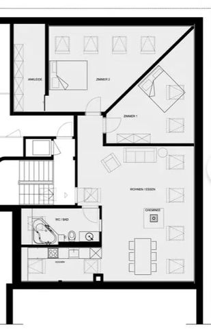 3.5 Zimmer, 95 m², 6. Stock - Photo 5