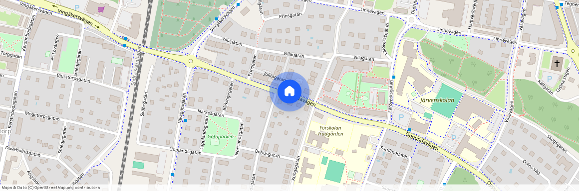 Oppundavägen, Katrineholm