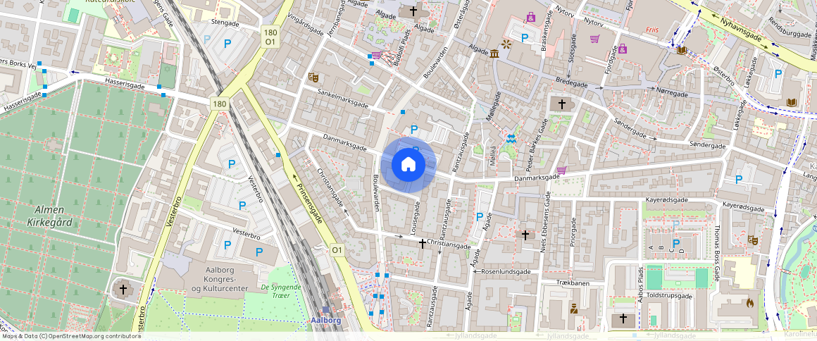 Louisegade **, 4. tv, 9000 Aalborg