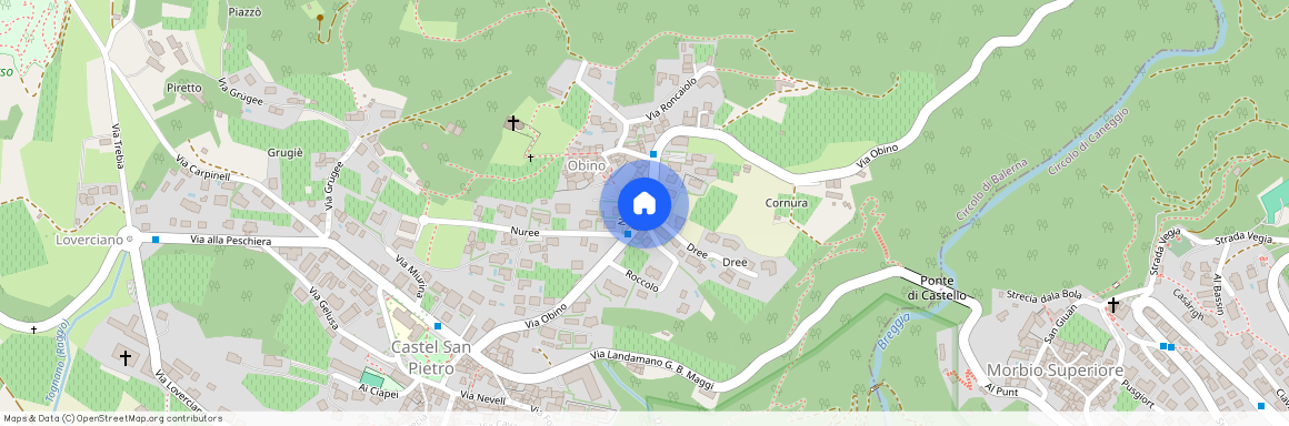 Via Obino, Castel San Pietro