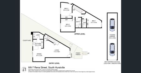 Modern Full Brick Townhouse Three Bedroom Two Bathroom with Tendem Garage! - Photo 4