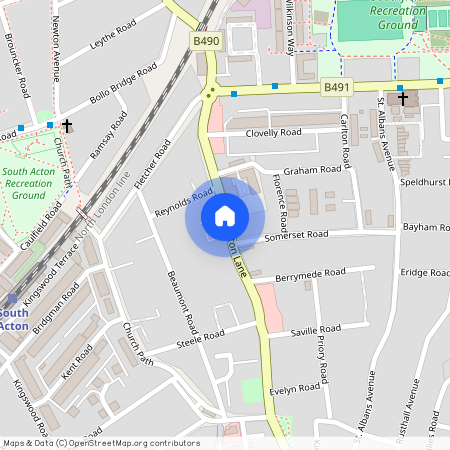 Acton Lane, Chiswick, London, W4