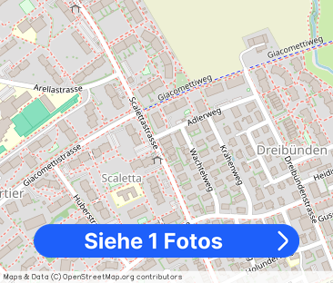 3 Zimmer, 65 m², 1. Stock - Foto 1