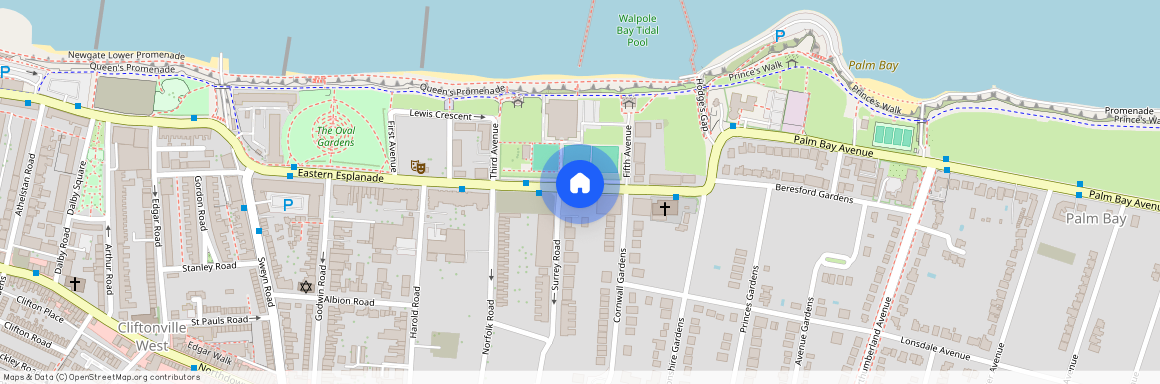 Eastern Esplanade, Cliftonville, Margate, CT9 2JP, Kent