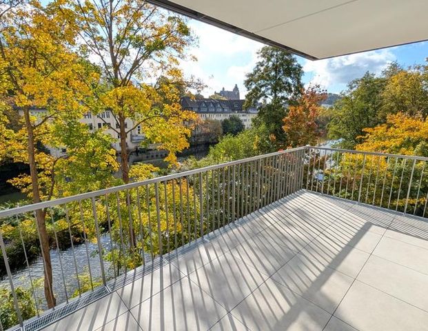 2 Zimmer 81 m² Neubau an der Lahn, Badewanne, Lahnblick - Foto 1