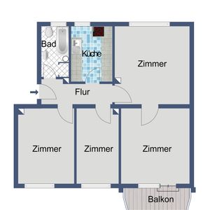 Familienwohnung im schönen Bad Wildungen - Foto 3