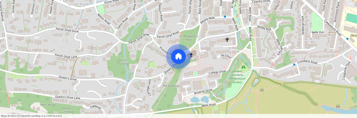 St. Johns, Ilkley, West Yorkshire, LS29 9QL, Queens Road