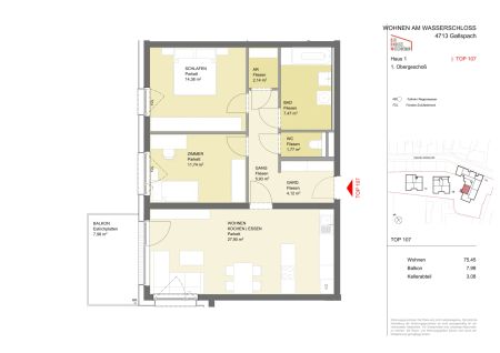 TOP 107 - Gallspach: Wohnen am Wasserschloss - Photo 5