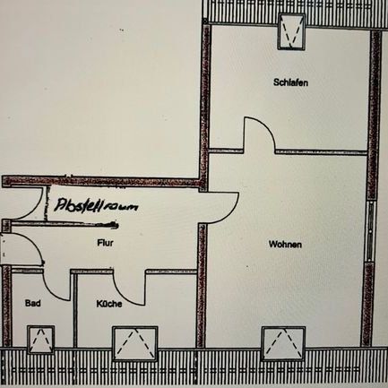 Dachgeschosswohnung in Rautheim - Foto 4