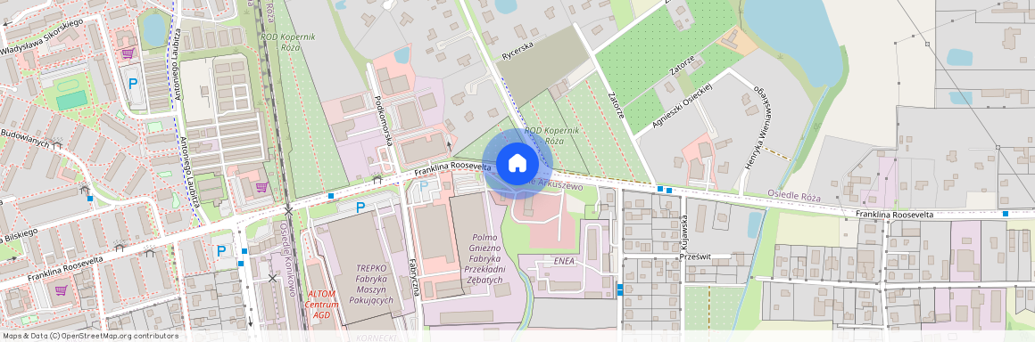 ul. Franklina Roosevelta, Gniezno, gnieźnieński, wielkopolskie