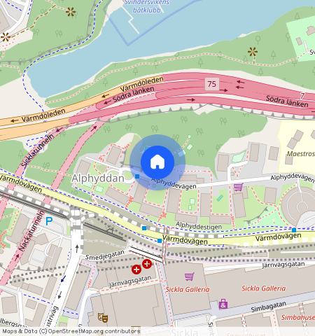 Alphyddevägen **, Alphyddan