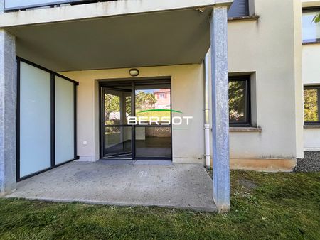 Appartement T1 bis avec terasse et place privative tilleroy - Photo 3