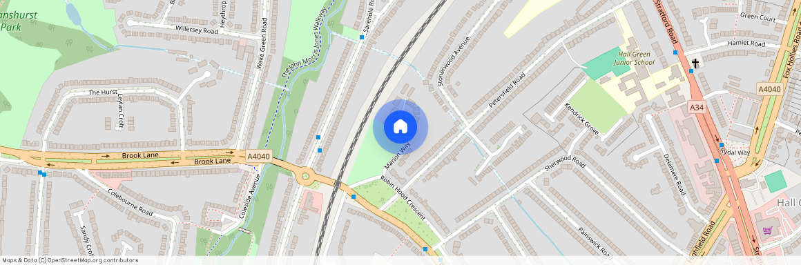 Marion Way, Hall Green