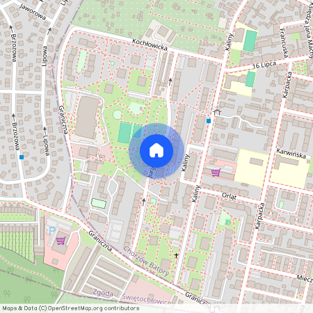 ul. Jurija Gagarina, Chorzów Batory, Chorzów, śląskie