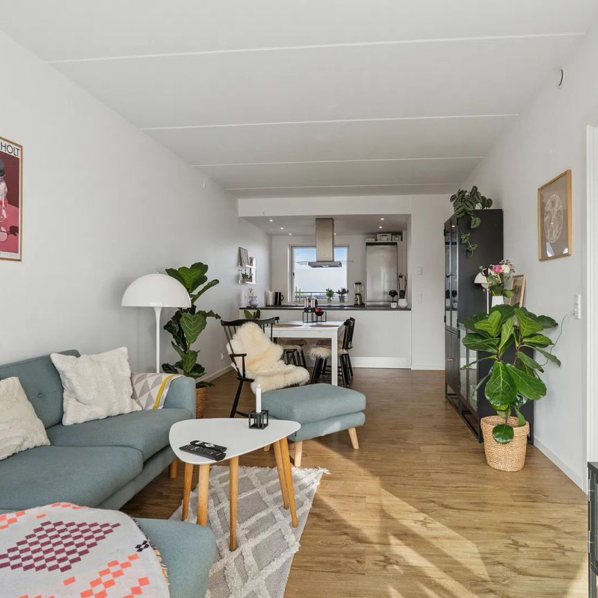 Indbydende 2-værelses lejlighed med altan og tagterrasse - Photo 1