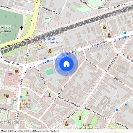 ul. Andrzeja Samulowskiego, Osiedle Kętrzyńskiego, Olsztyn, warmińsko-mazurskie