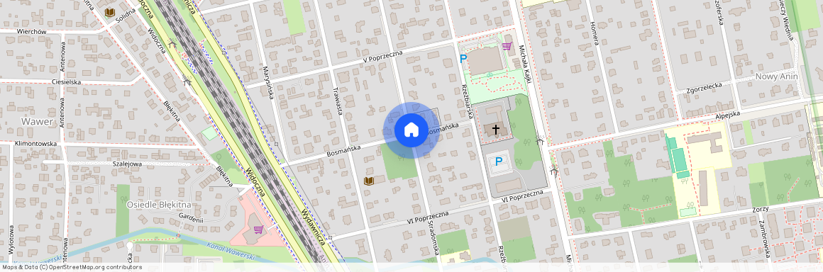 ul. Stradomska, Anin, Wawer, Warszawa, mazowieckie