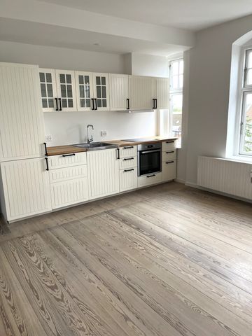 Højloftet og dejlig lys lejlighed, med altaner til begge sider af lejligheden. - Photo 2