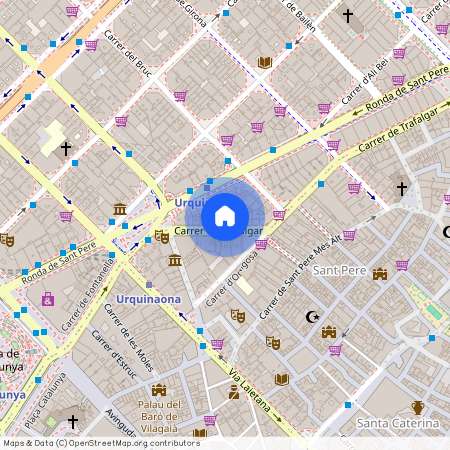 Carrer de Trafalgar 13, 2º 2ª, 08010 Barcelona, Eixample, Barri Gòtic, Hb-Acc