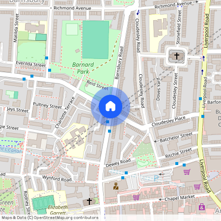 Copenhagen Street, Barnsbury, London, N1