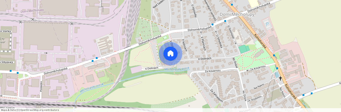 V osikách, Praha 10 - Dolní Měcholupy