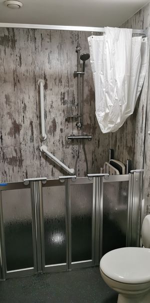 1 Bed Flat, Level Access Shower, Henllys, Wind Street. **Apply online** - Photo 1