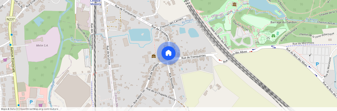 Rue De Franquenies, 66, 1341, Ottignies-Louvain-La-Neuve