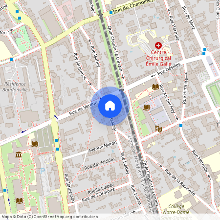56 RUE ISABEY, Albert Ier Verdun Isabey, Nancy