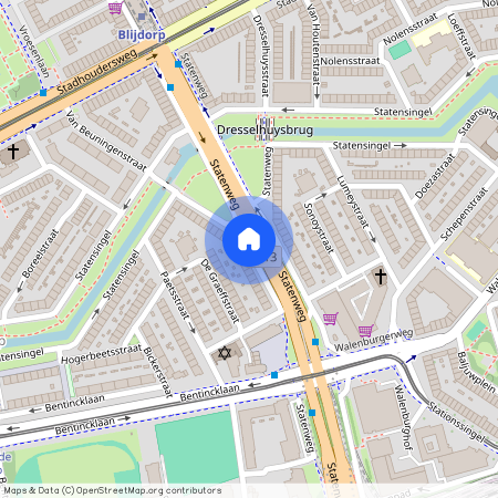 Blijdorp, 3039 HN, Statenweg, Rotterdam