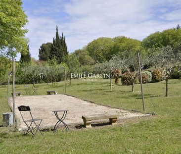 Location à Saint Rémy de Provence, à la sortie du village: Mas de Tibère - Piscine chauffée - - Photo 1