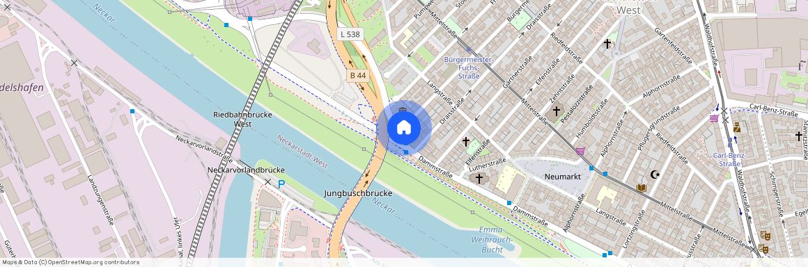 Dammstr. 52, 68169 Mannheim OT Neckarstadt