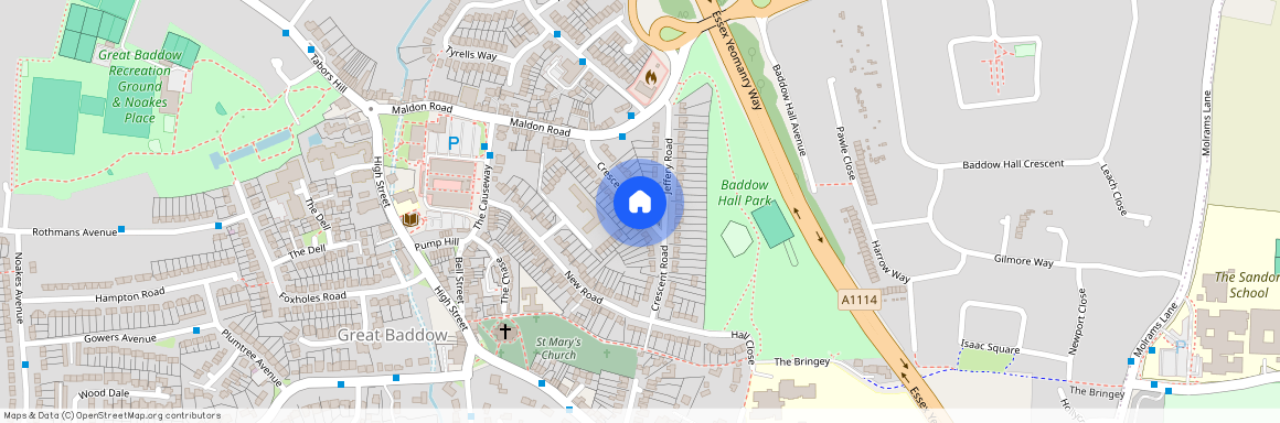 Crescent Road, Great Baddow, Chelmsford