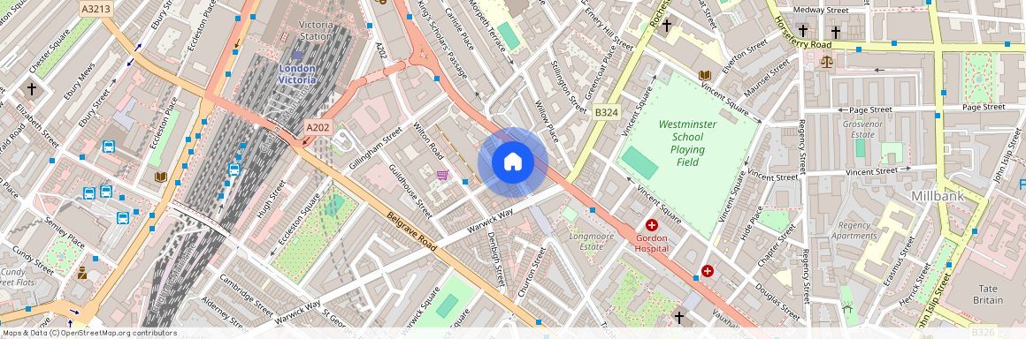 Upper Tachbrook Street, London, UK, SW1V