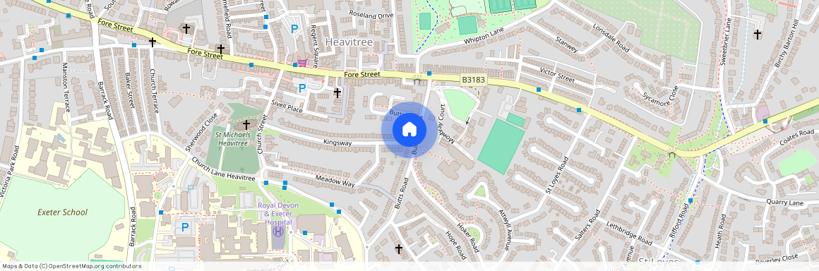 Butts Road, Exeter, EX2 5BE