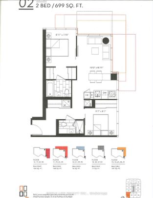 88 North Condos and Lofts 77 , #2302 - Photo 1