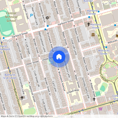 97 Brunswick Avenue #Lower, Toronto, University