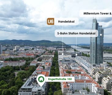 Hell und modern! Top 2-Zimmer Wohnung nahe U6, Millennium City und ... - Photo 1