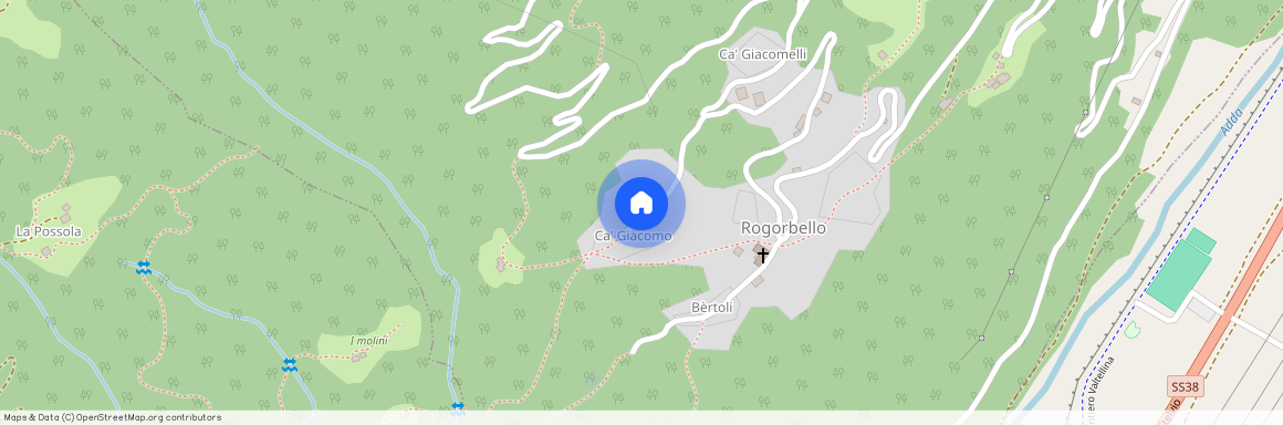 Vervio, Via Cà Giacomo - Ca' Giacomo