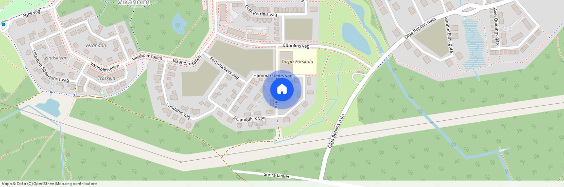 Vikaholm, Växjö, Kronoberg, Schanders Väg 5 B