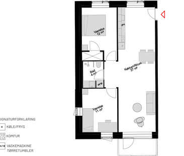 Godsbanen 101, 6. lejl. 1, Aalborg - Foto 1