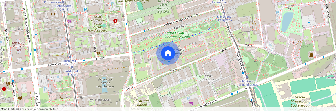 TYLNA/TYMIENIECKIEGO, Centrum, Śródmieście, Łódź, łódzkie